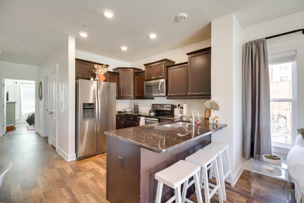 Walkable Lynchburg Condo with Private Balcony